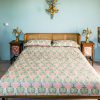 The Lily Garden Eau De Nil bedding LS