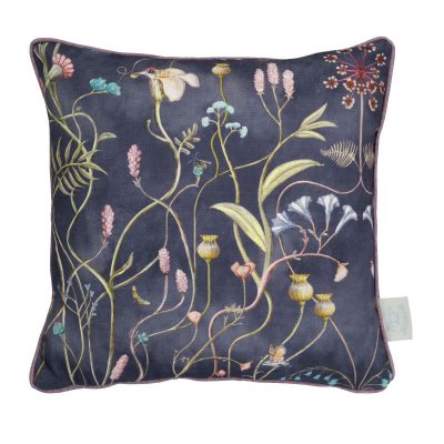 Wild Flower Garden Nightshadow 43X43CM CUSHION SKU WFG-NIG-04343PI