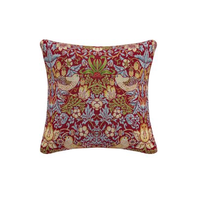 Avery Tapestry Claret Cushion 40x40