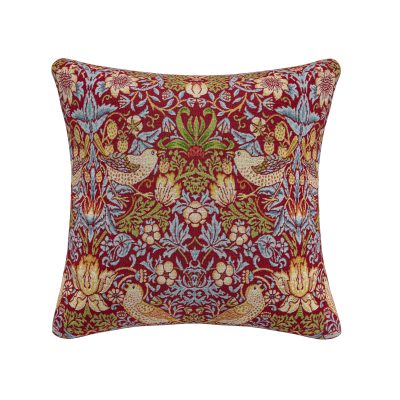 Avery Tapestry Claret Cushion 50x50