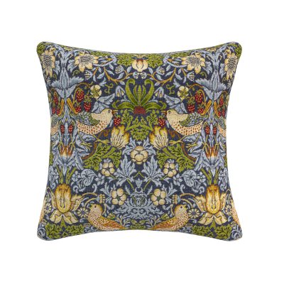 Avery Tapestry Cobalt Cushion 50x50