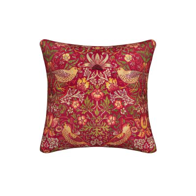 Avery Velvet Claret Cushion 40x40