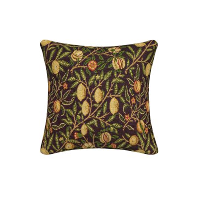 Orchard Tapestry Ebony Cushion 40x40