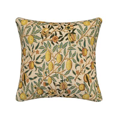 Orchard Tapestry Natural Cushion 50x50