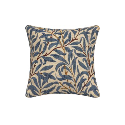 Willow Tapestry Cobalt Cushion 40x40