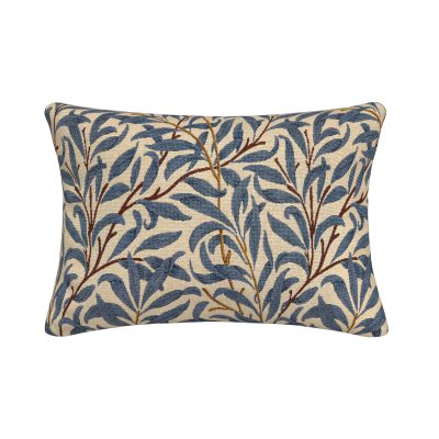 Willow Tapestry Cobalt Cushion 40x60